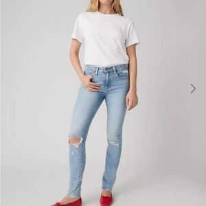 Levi's Women's 721 High-Rise Stretch Skinny Jeans-High Beams Size 33